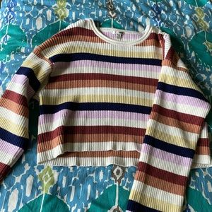 Amuse society cropped sweater